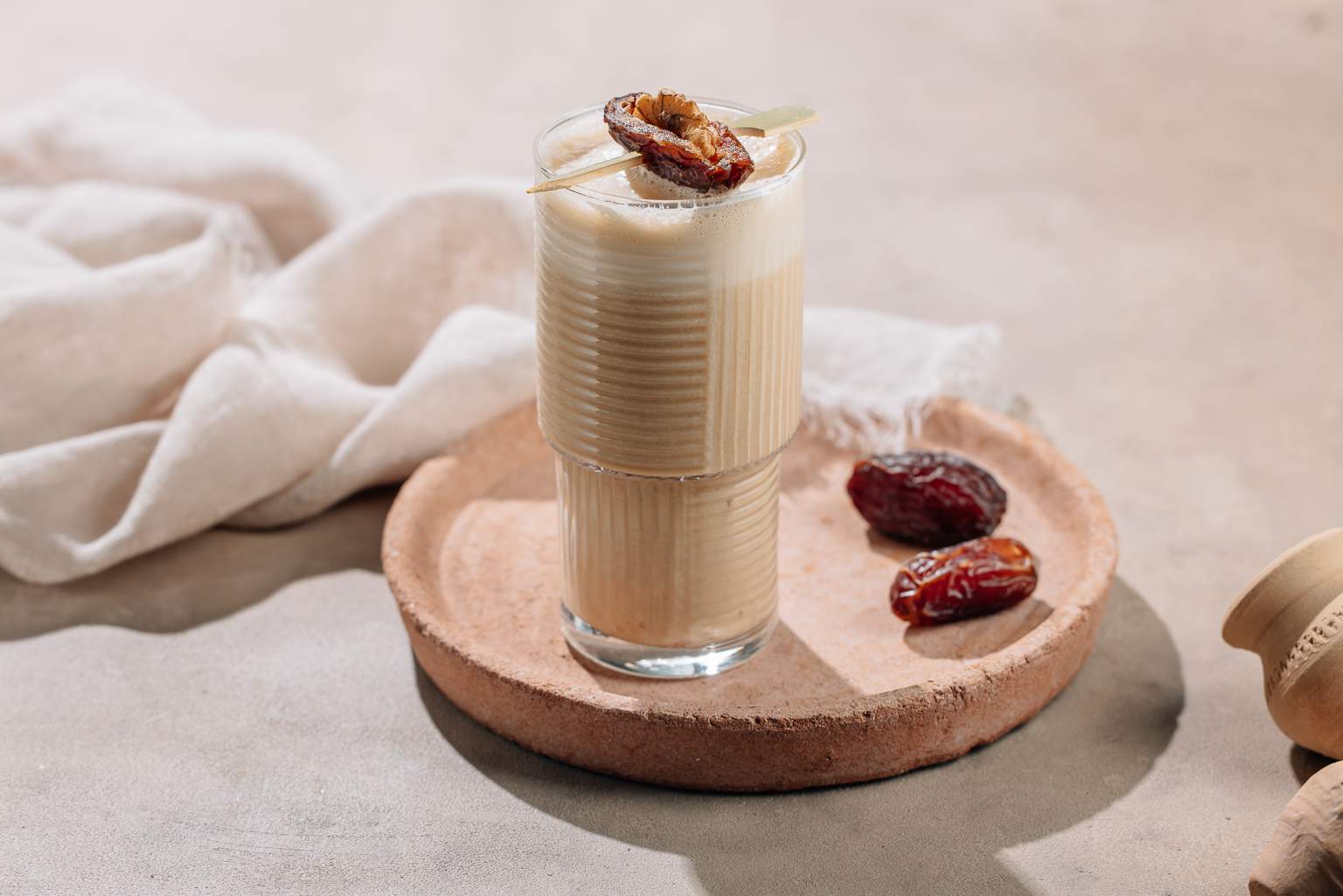 Iced With dates Latte