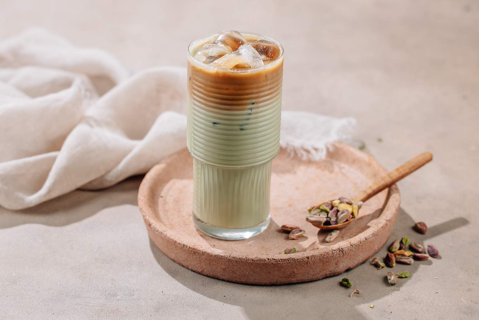 Iced Pistachio Latte