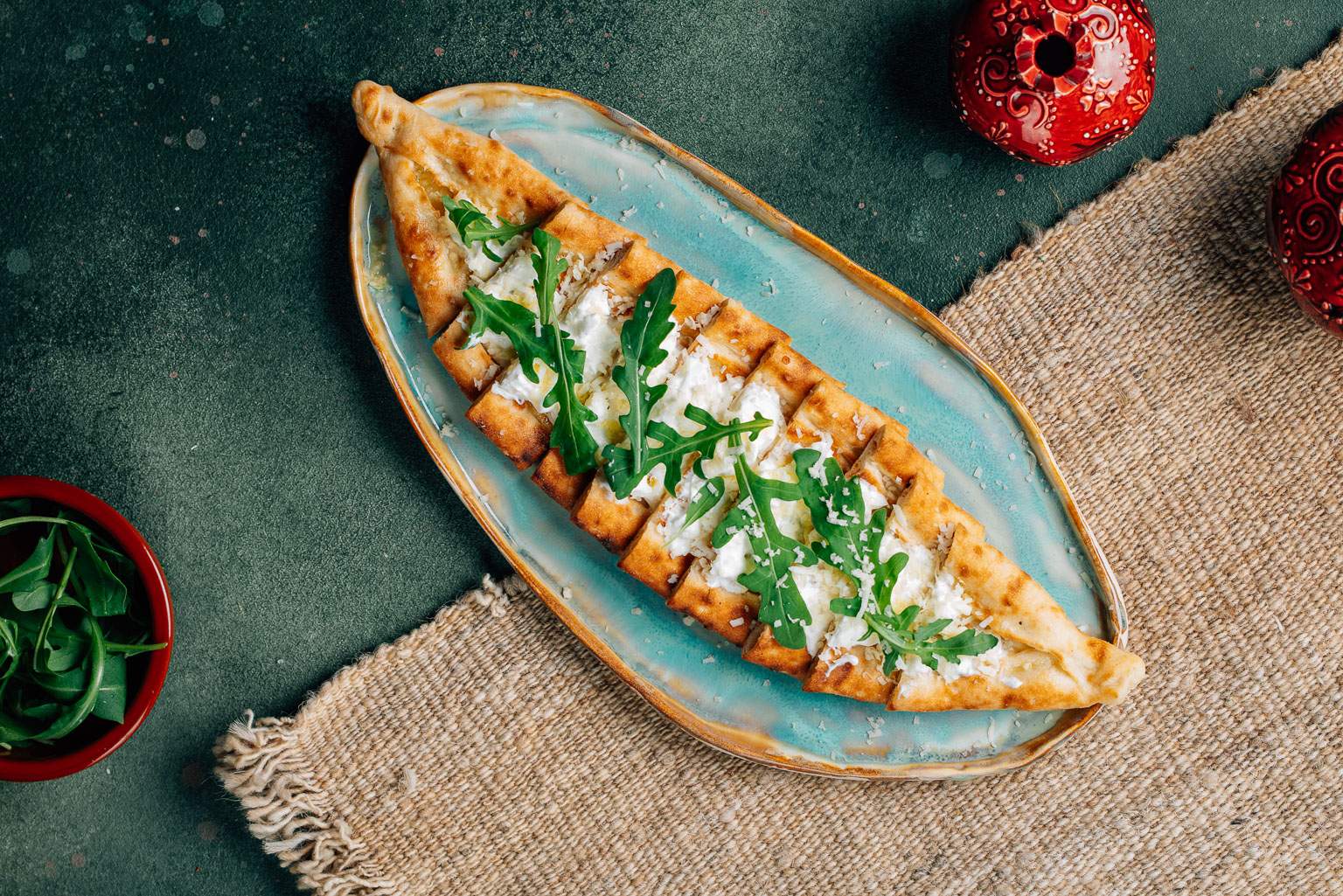 Turuf & Labneh Pide
