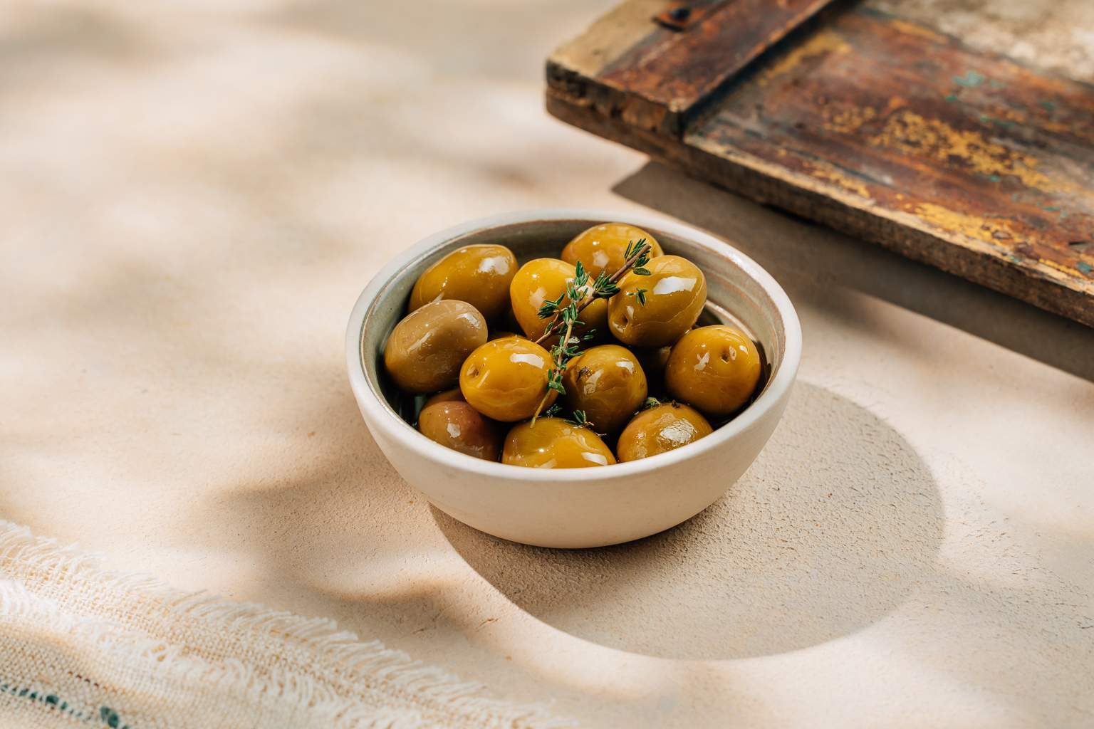 Green olives